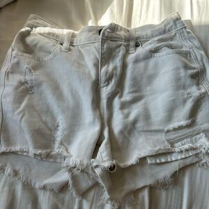 Aerie stretchy jean shorts